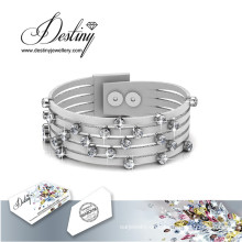 Schicksal Schmuck Kristall von Swarovski funkelnden Bit Armband